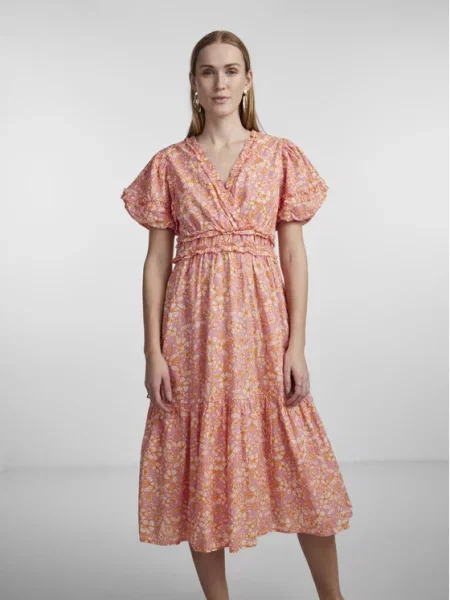 YAS Rochie de zi roz