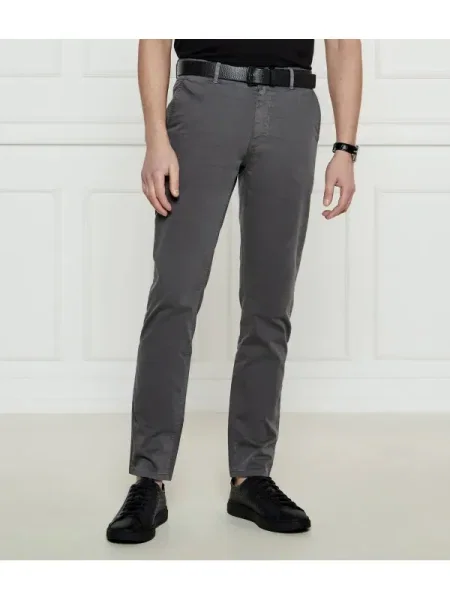 BOSS ORANGE Chino nadrág | Slim Fit szürke