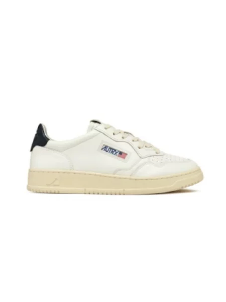 Sneakers Autry Medalist Low Wom White/ Space EUR 40 niebieskie