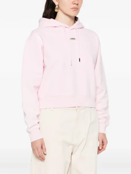 Hanorac cu glugă Jacquemus roz