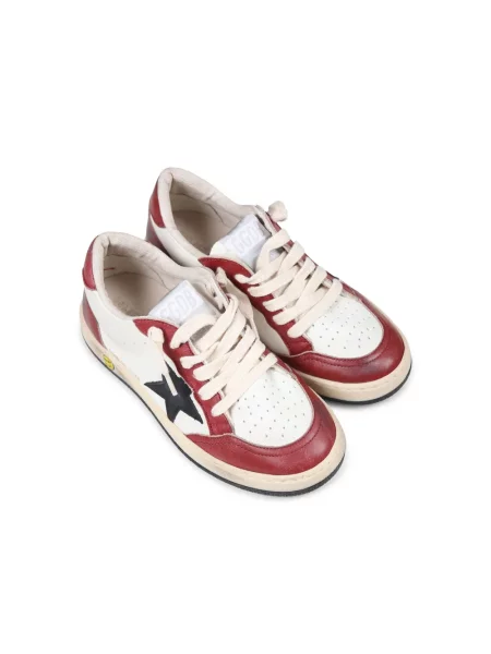 Sneakersy dziecięce Golden Goose Ball Star czerwone
