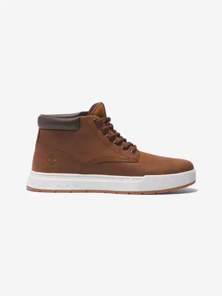 Sneakerși Timberland cu șireturi maro