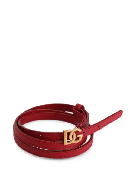 Cu centură curea Dolce & Gabbana roșu