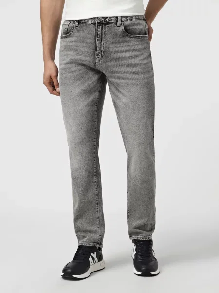 Прямі джинси Armani Exchange сірий
