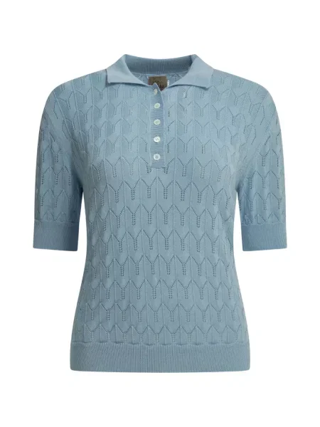 Top Rakki tricotate albastru