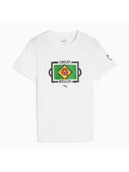 Fotbalové tričko PUMA Neymar Jr Tee puma white bílé