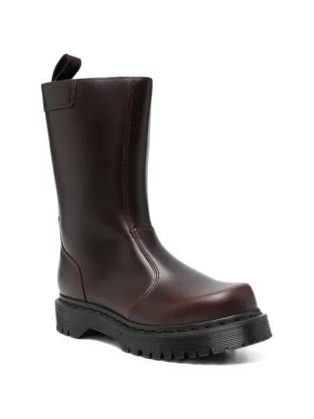 Botine Dr. Martens maro