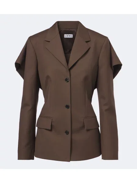 Sacou Loewe de lână maro