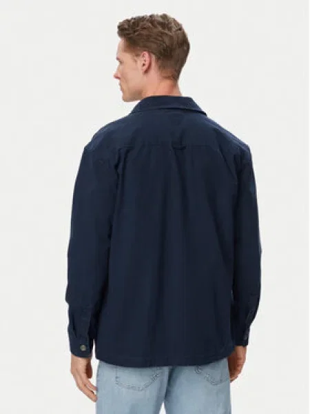 Tommy Jeans Džinsinė striukė Tamsiai mėlyna