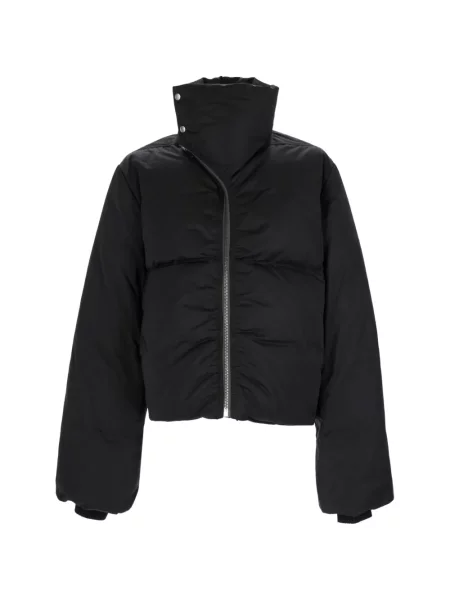 Geacă Rick Owens cu volane negru