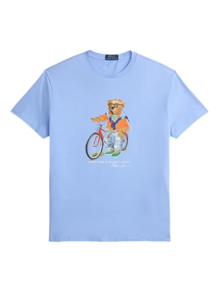 Pólóing Polo Ralph Lauren nyomtatás fehér