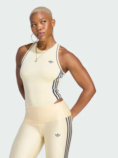 Боді adidas комбінований верх жовтий