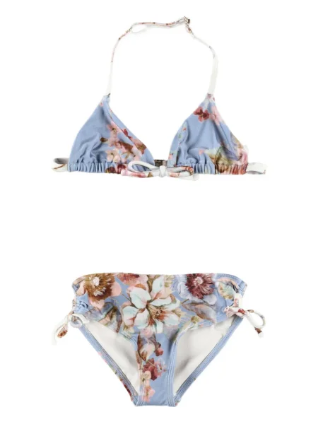 Bikini dziecięce Zimmermann niebieskie
