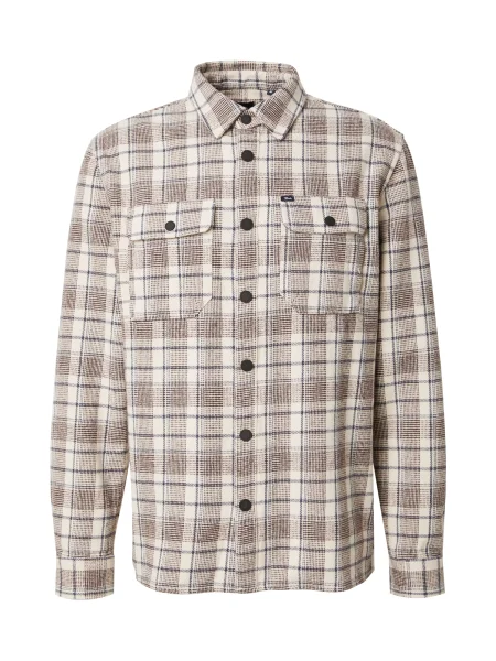 Petrol Industries Srajca Beaufort pesek / mornarska rjava