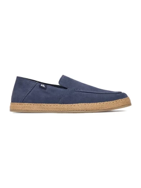 Espadryle granatowe