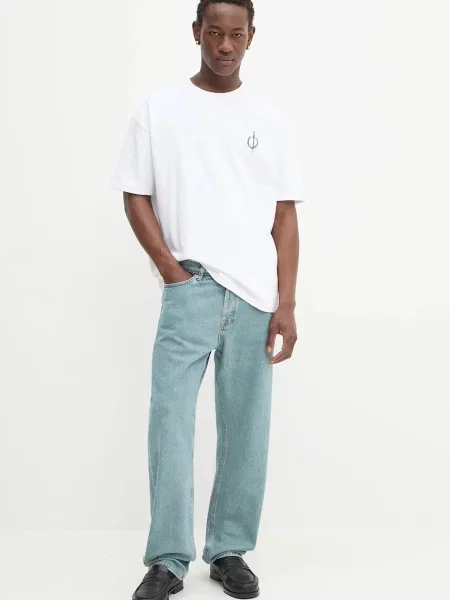 Samsoe Samsoe jeans SAEDDIE albastru