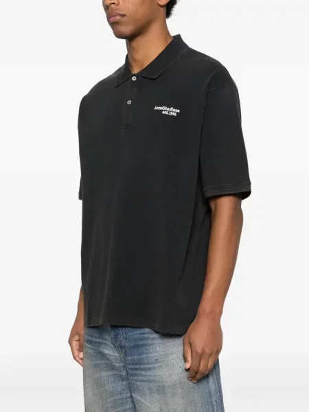 Polo Acne Studios negru