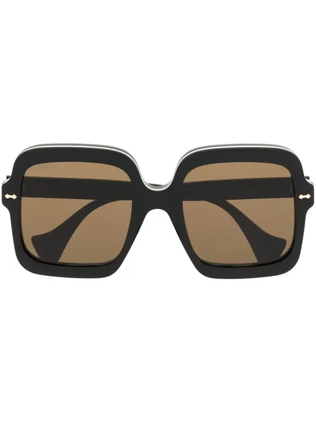 Ochelari de soare pătrați Gucci Eyewear negru