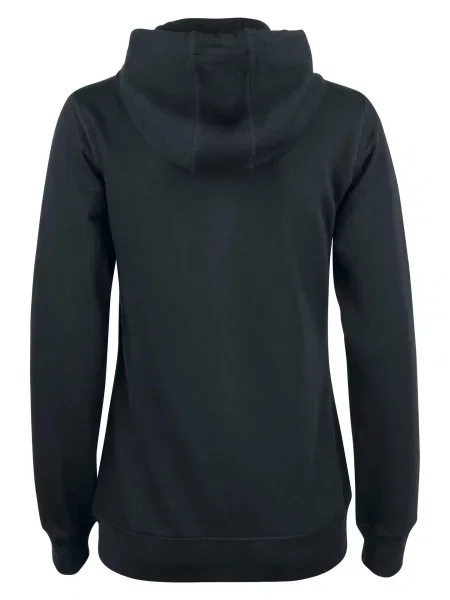 Clique Premium OC Hoody Full Zip – bluza z kapturem z bawełny czarna