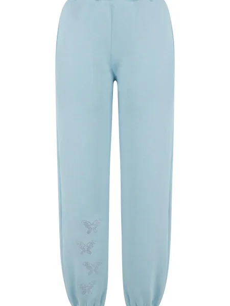 Felicious Pantaloni deschis / argintiu albastru