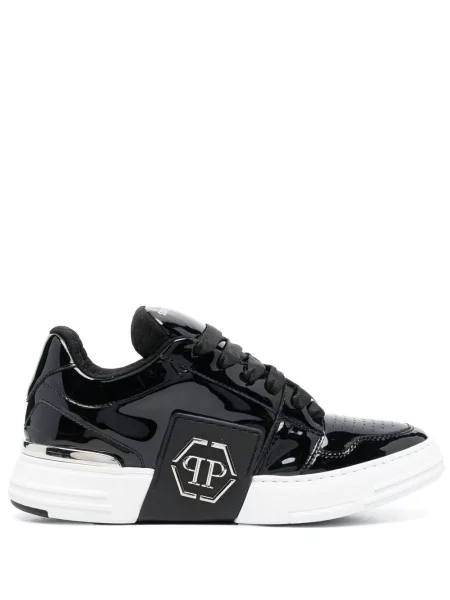 Sneakerși Philipp Plein streetstyle negru
