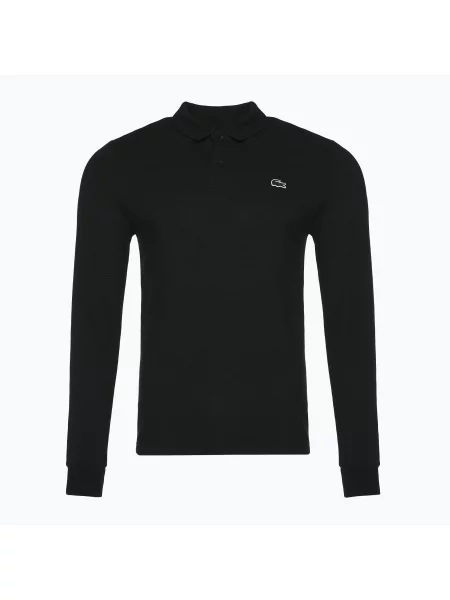 Longsleeve polo Lacoste black