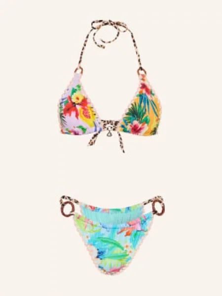 Banana Moon Trojúhelníkové Bikiny Cricozania Luha tyrkysová oranžová růžová