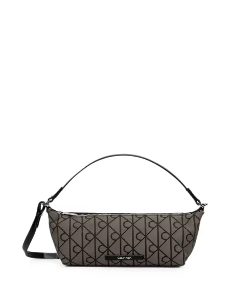 Geantă Calvin Klein maro