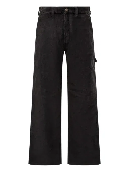 Manšestrové kalhoty Dickies černé