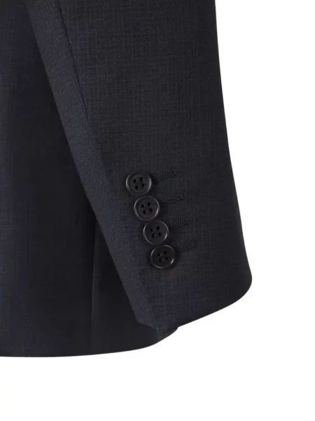 Costum Canali în carouri de costum gri