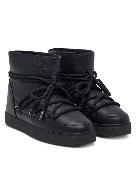 Čizme za snijeg Inuikii Full Leather crna