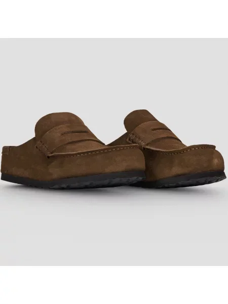 Sneakers Birkenstock Naples Wrapped Suede Leather Unisex Carafe EUR 41 maro