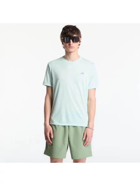 Tricou New Balance Athletics T-Shirt Cosmic Jade Heather S