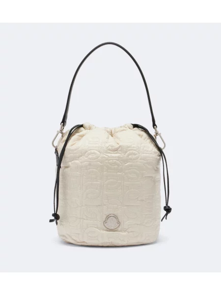 Matlasat geantă Moncler alb