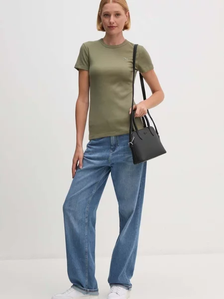 Lacoste T-Shirt gruen zielona