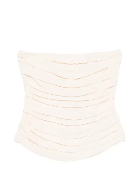 Top Herskind z falbankami