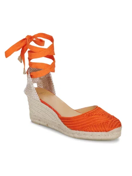 Espadrile Castaner oranžna