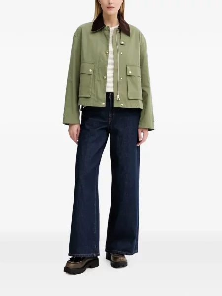 Слаб широки дънки Levi's® с принт синьо