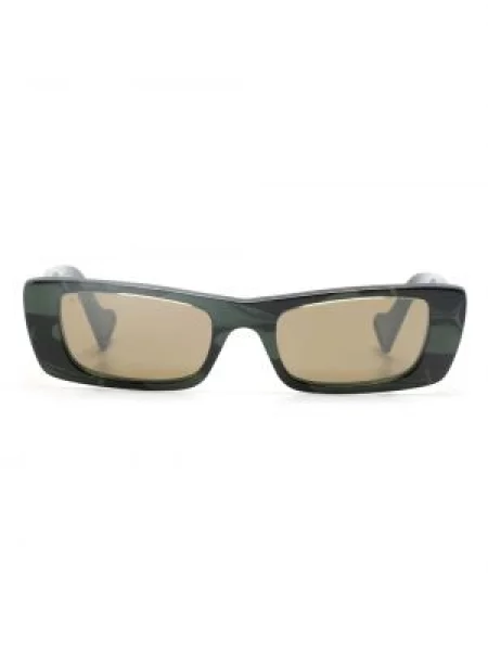 Ochelari de soare Gucci Eyewear cu autograf verde