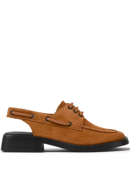 Pantofi cu toc Camper slingback maro