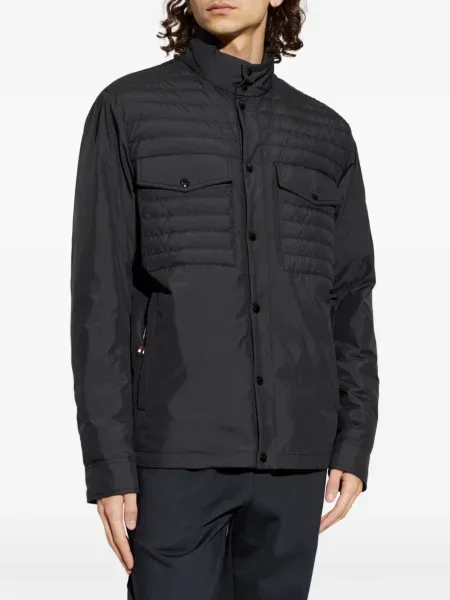 Matlasat geacă Moncler negru