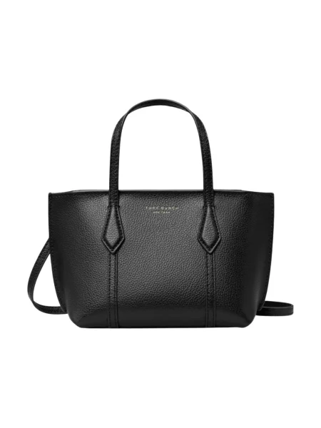 Shopperka Tory Burch skórzana czarna
