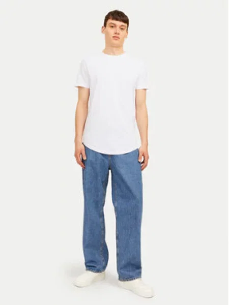 Dlouhé tričko Jack&jones bílé