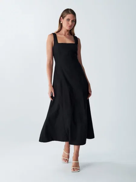 St MRLO Rochie de seară MAIZY' negru