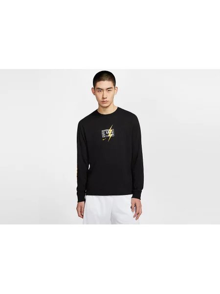 Koszulka nike lebron james dri-fit long-sleeve tee black czarna