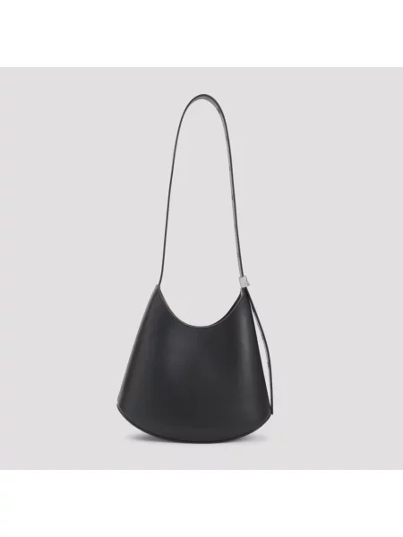 Torebka Jil Sander skórzana czarna