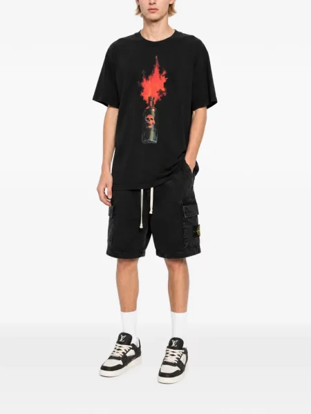 Tricou Melt cu imagine negru