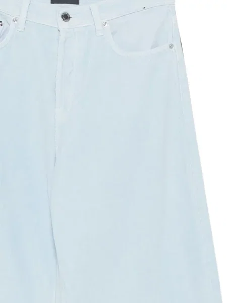 Pantaloni Haikure de catifea cord albastru
