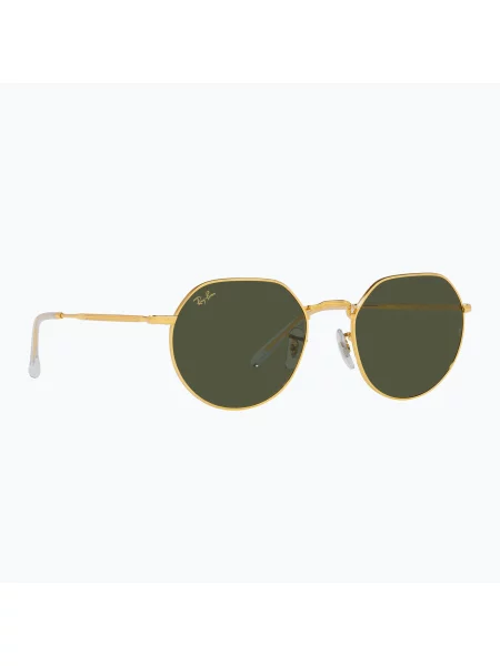Okulary przeciwsłoneczne Ray-Ban Jack gold/green żółte