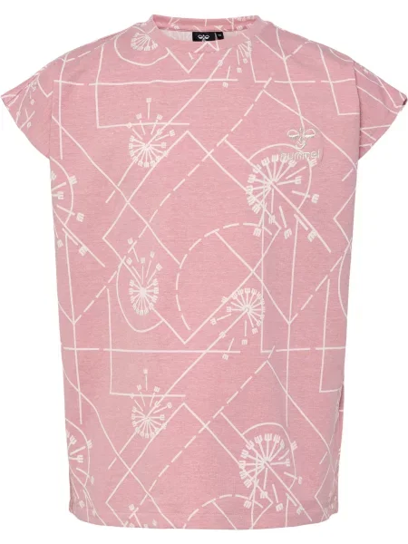 T-shirt dla dziewczynki Hummel hmlKIMBERLY niebieska